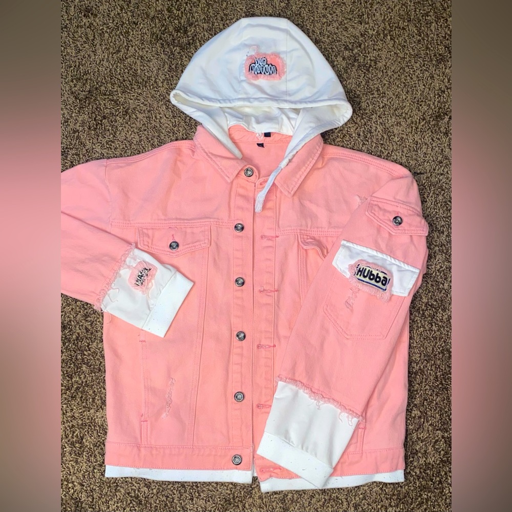 Pink Jean Jacket